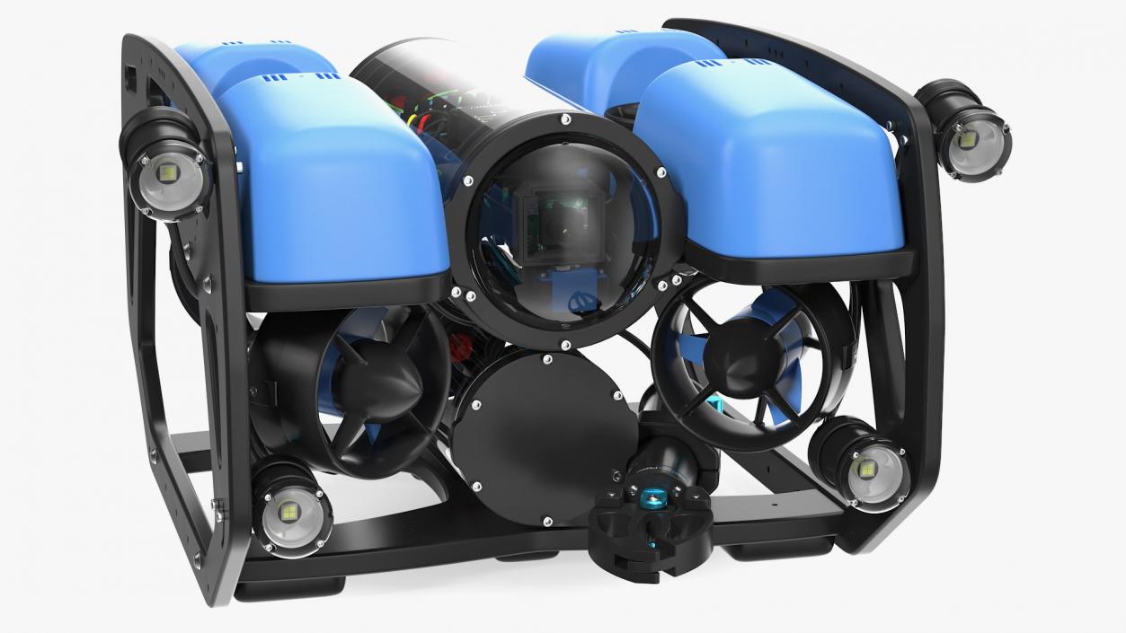 3D model Underwater Robot BlueROV2