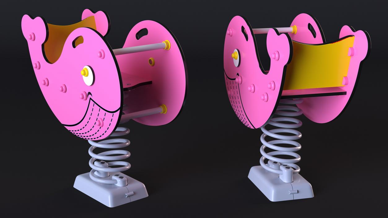 3D model Whale Playground Springer