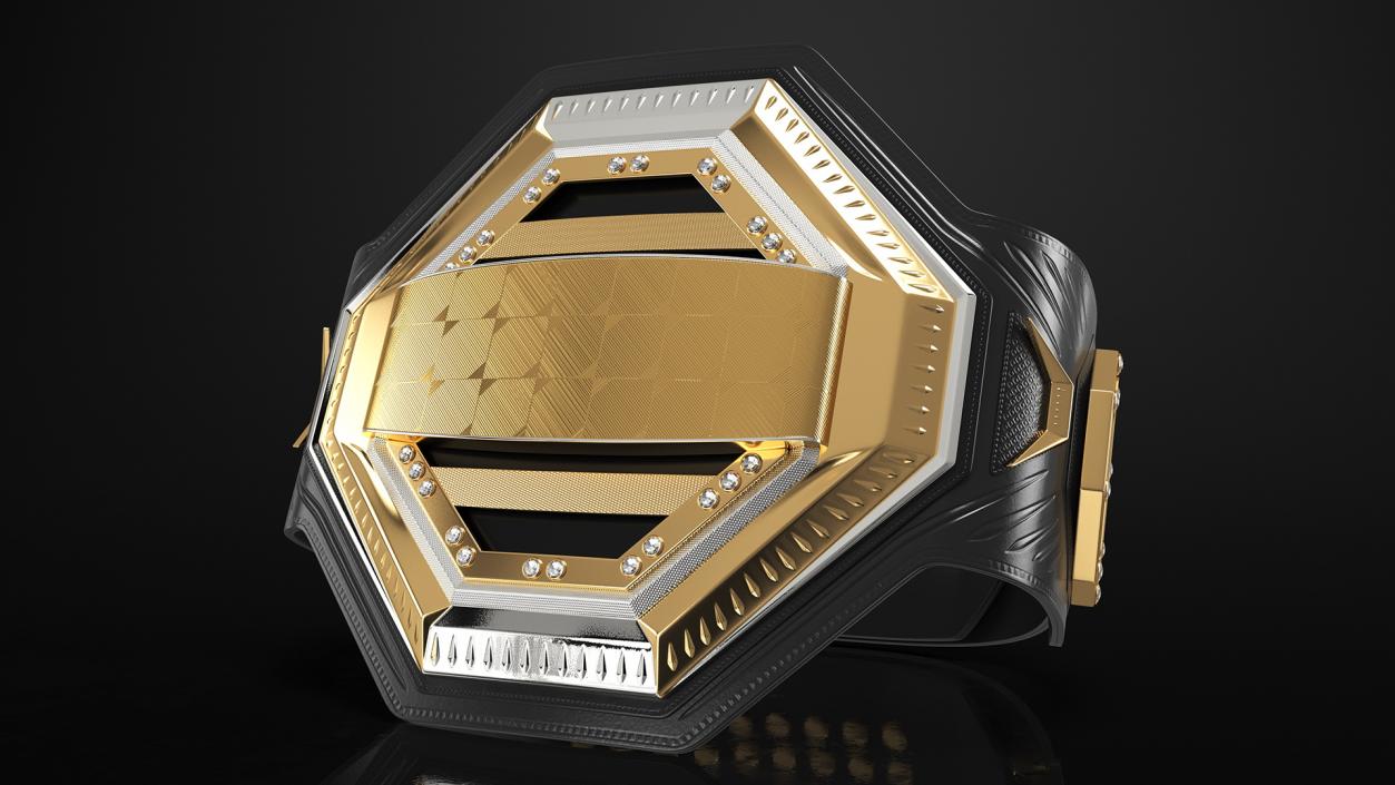 3D Champion Belt model