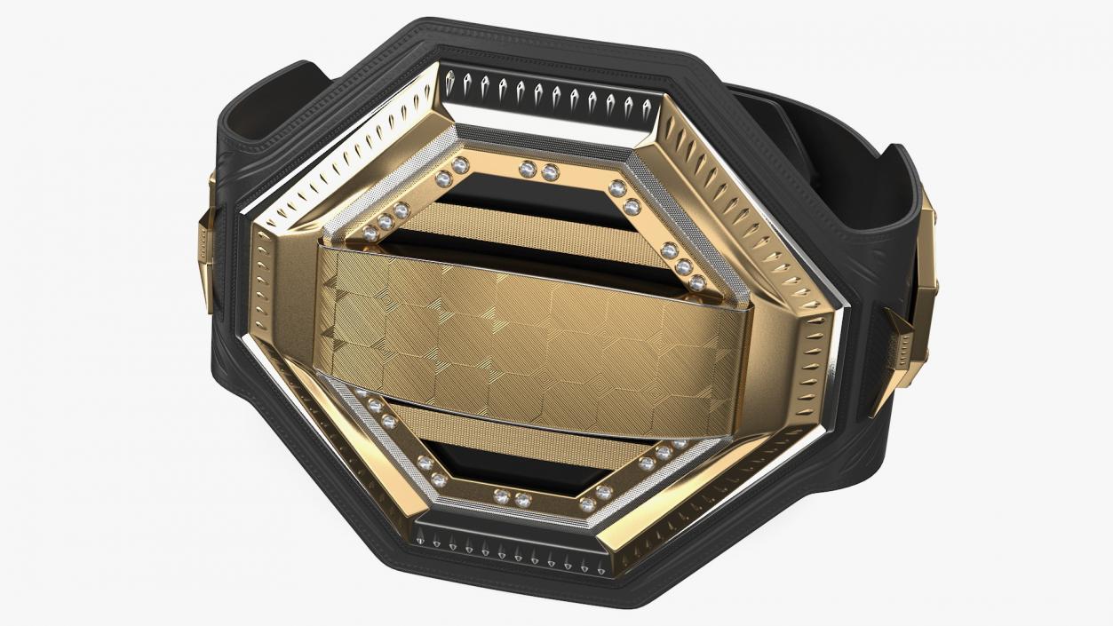 3D Champion Belt model