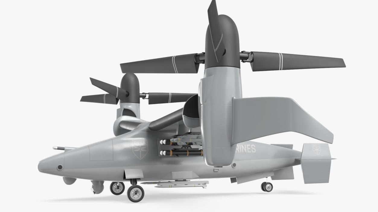 Bell V 247 Vigilant Combat Drone 3D