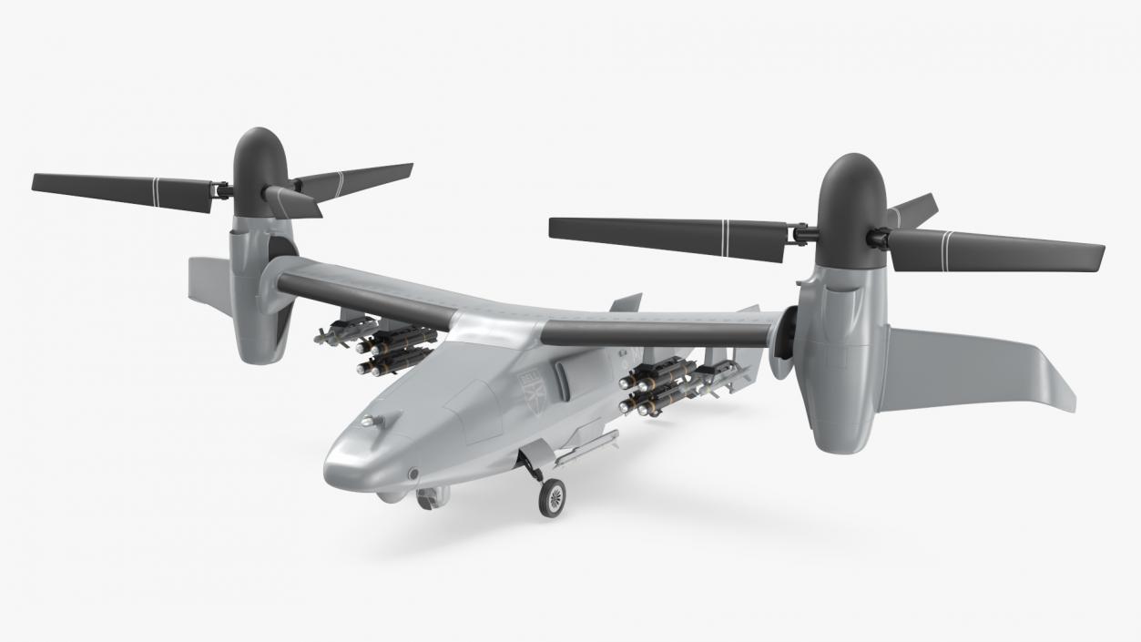 Bell V 247 Vigilant Combat Drone 3D