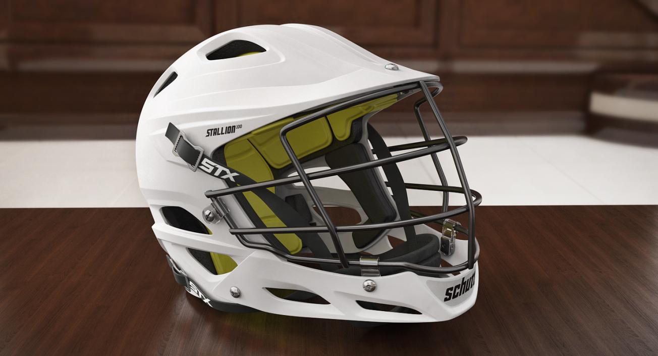 3D model Lacrosse Helmet