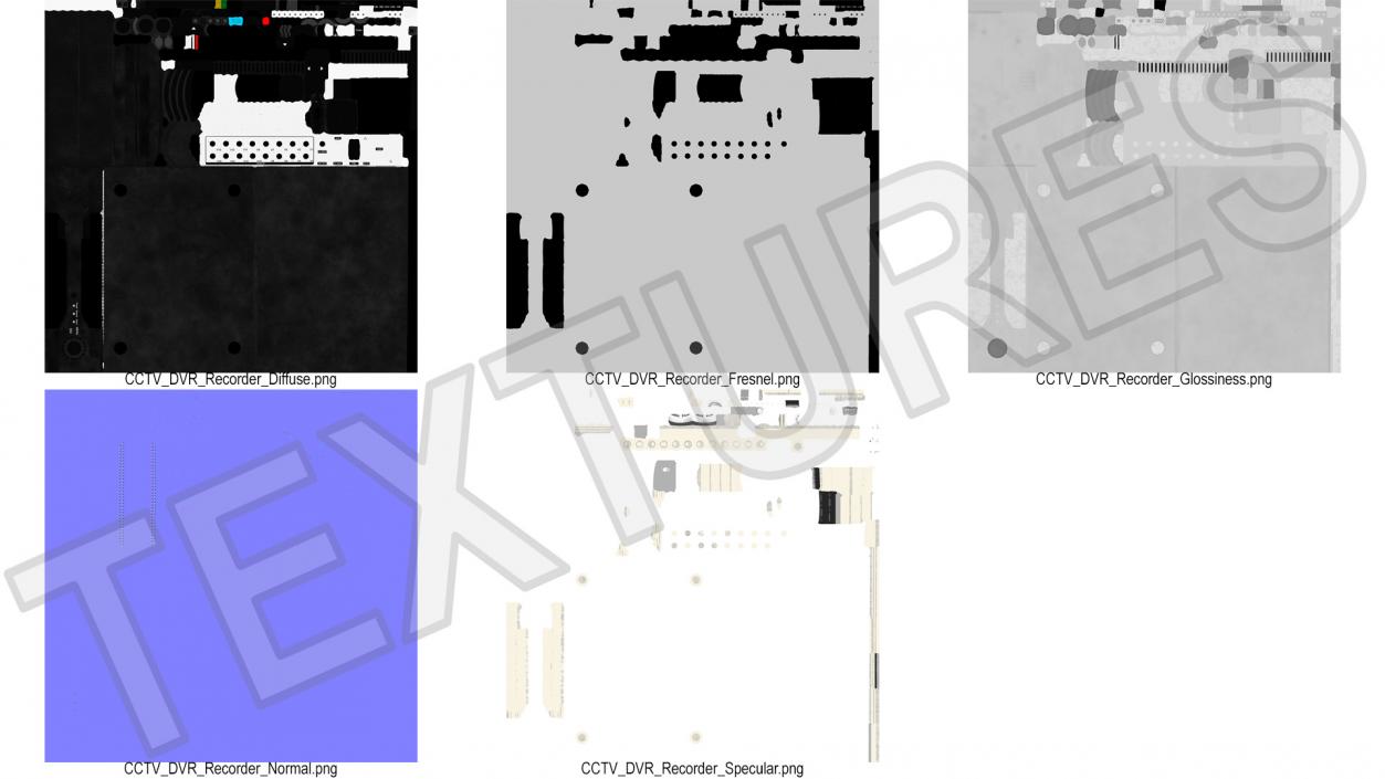 CCTV DVR Recorder 2 3D model