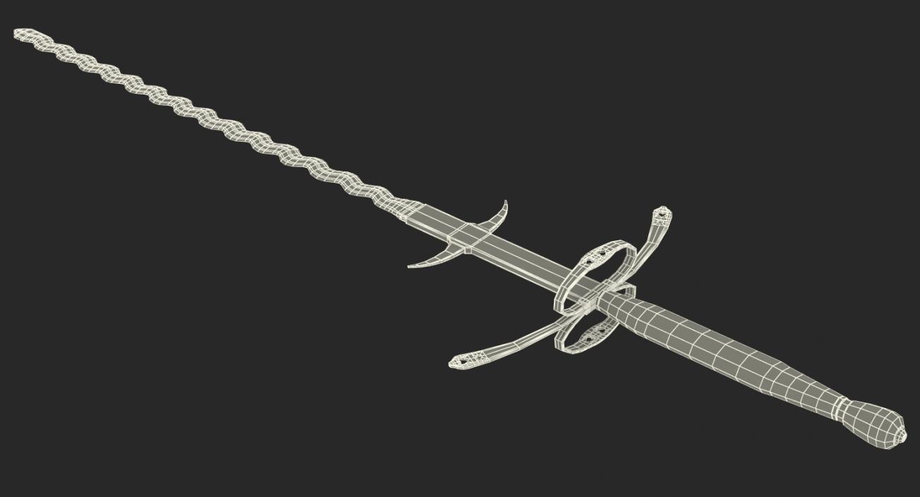 3D Medieval Swords Collection 2 model