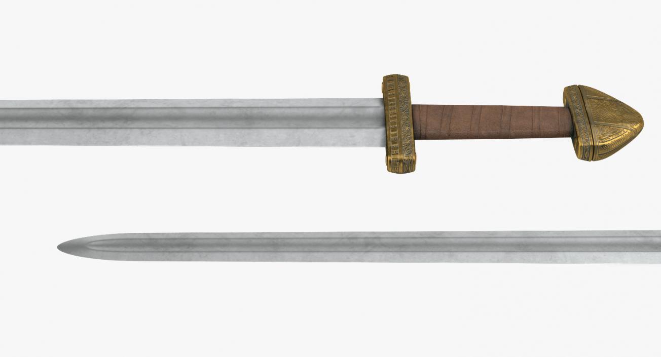 3D Medieval Swords Collection 2 model