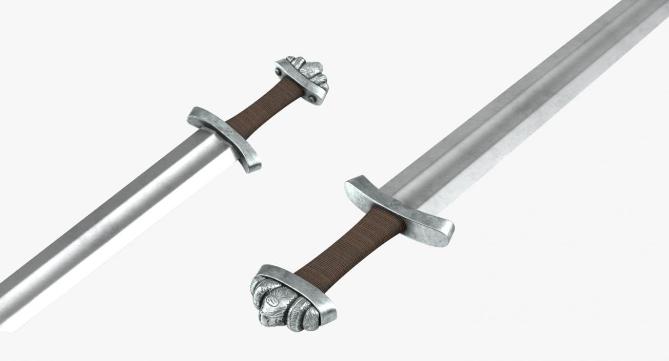 3D Medieval Swords Collection 2 model