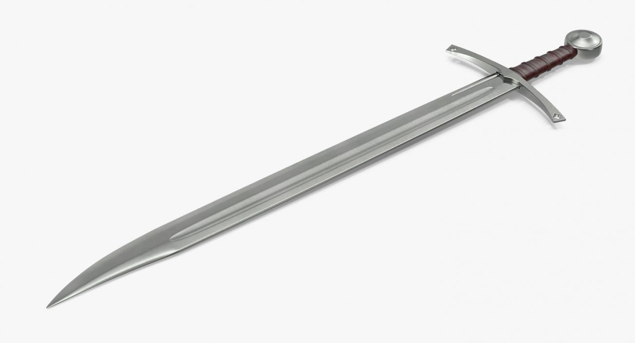 3D Medieval Swords Collection 2 model