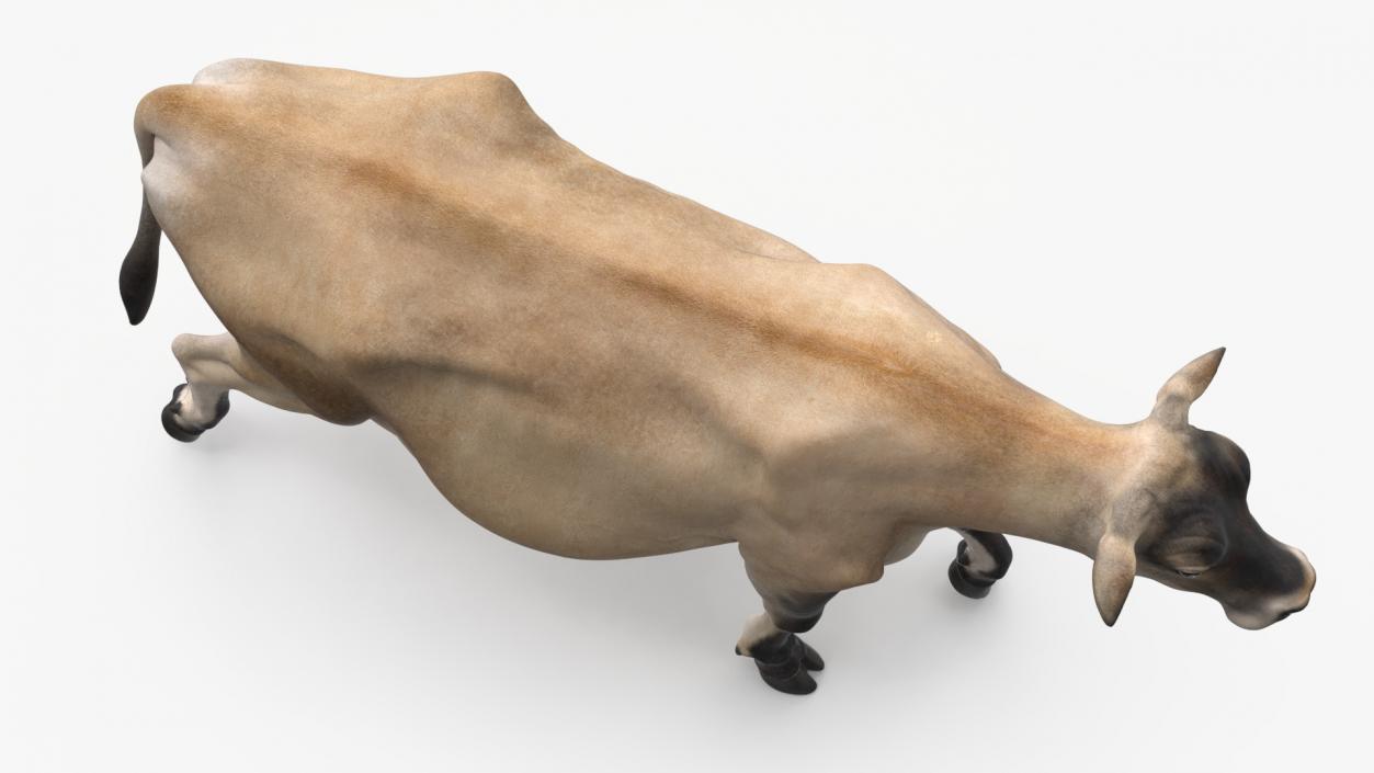 Mini Cow Goes Beige 3D model