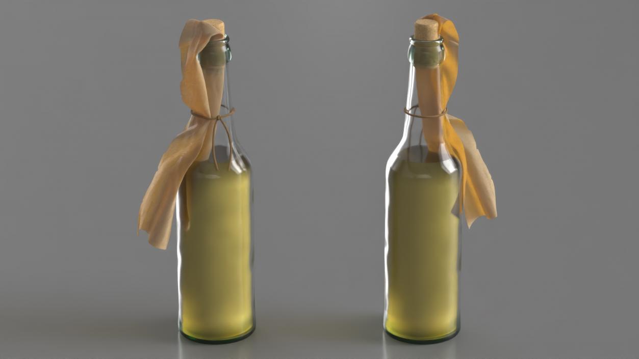 3D Molotov Cocktail 2 model