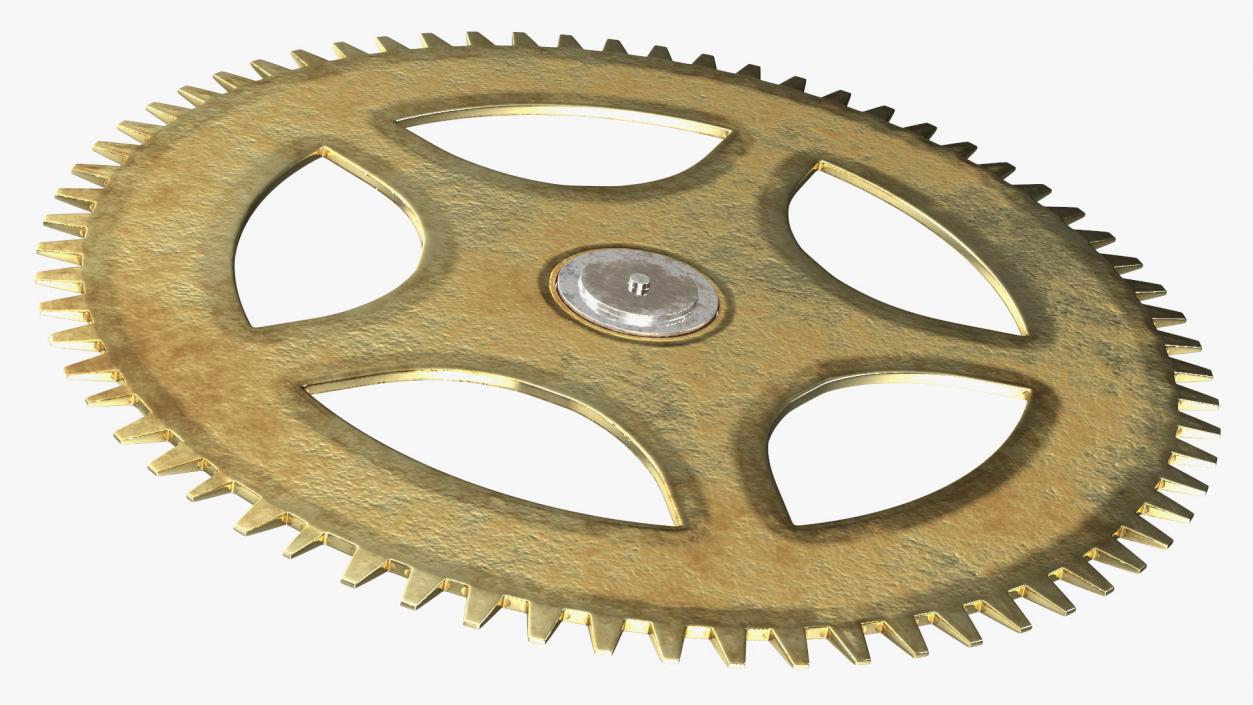 Clock Cogwheel 3D model