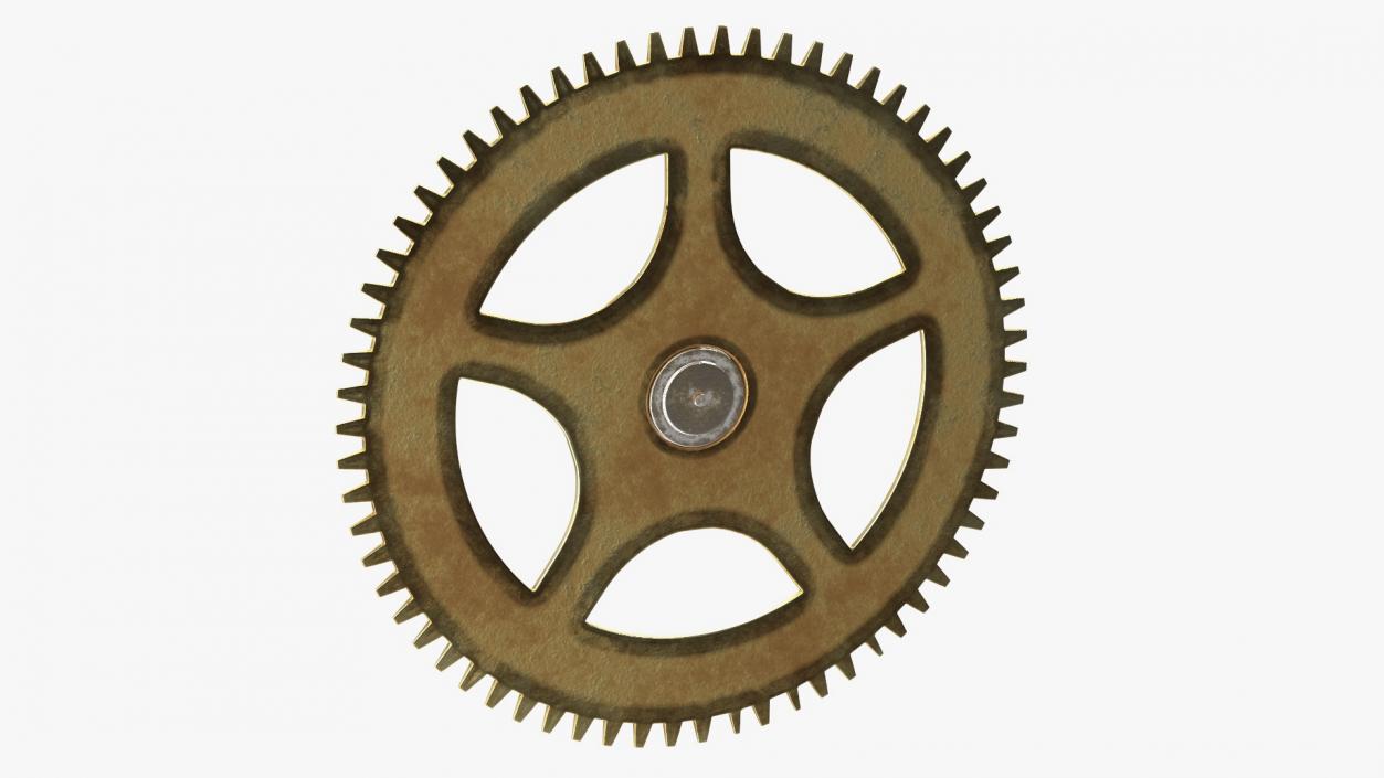 Clock Cogwheel 3D model