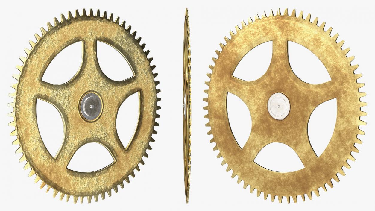 Clock Cogwheel 3D model