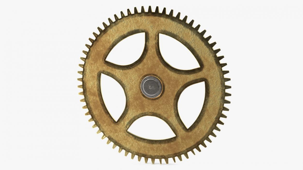 Clock Cogwheel 3D model