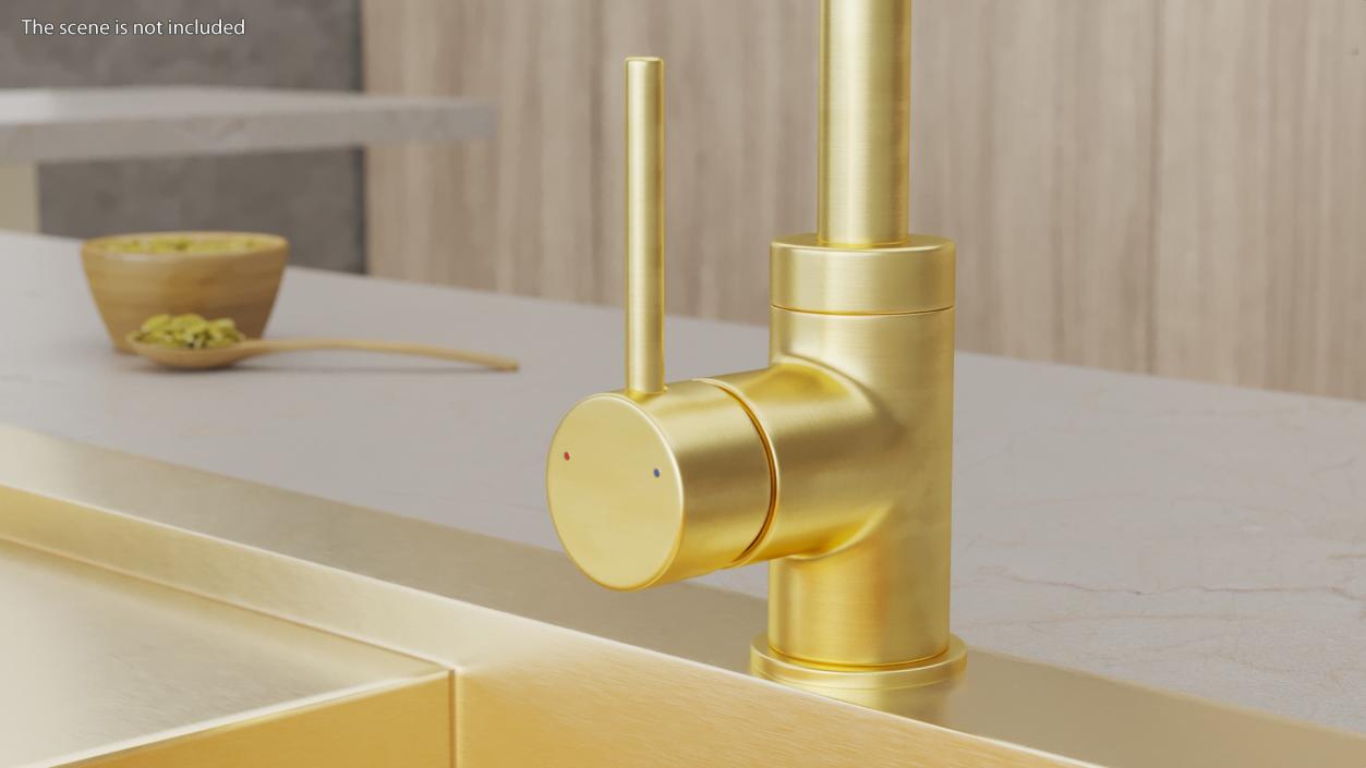 3D model Kitchen Taps Collection 3