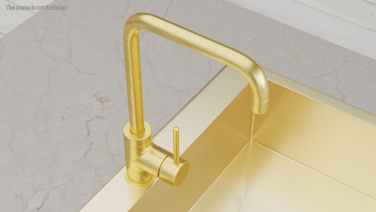 3D model Kitchen Taps Collection 3