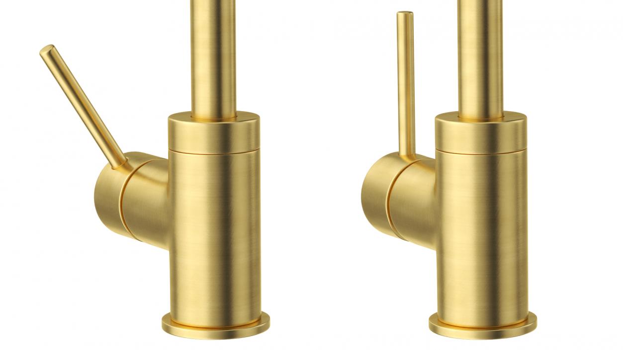 3D model Kitchen Taps Collection 3