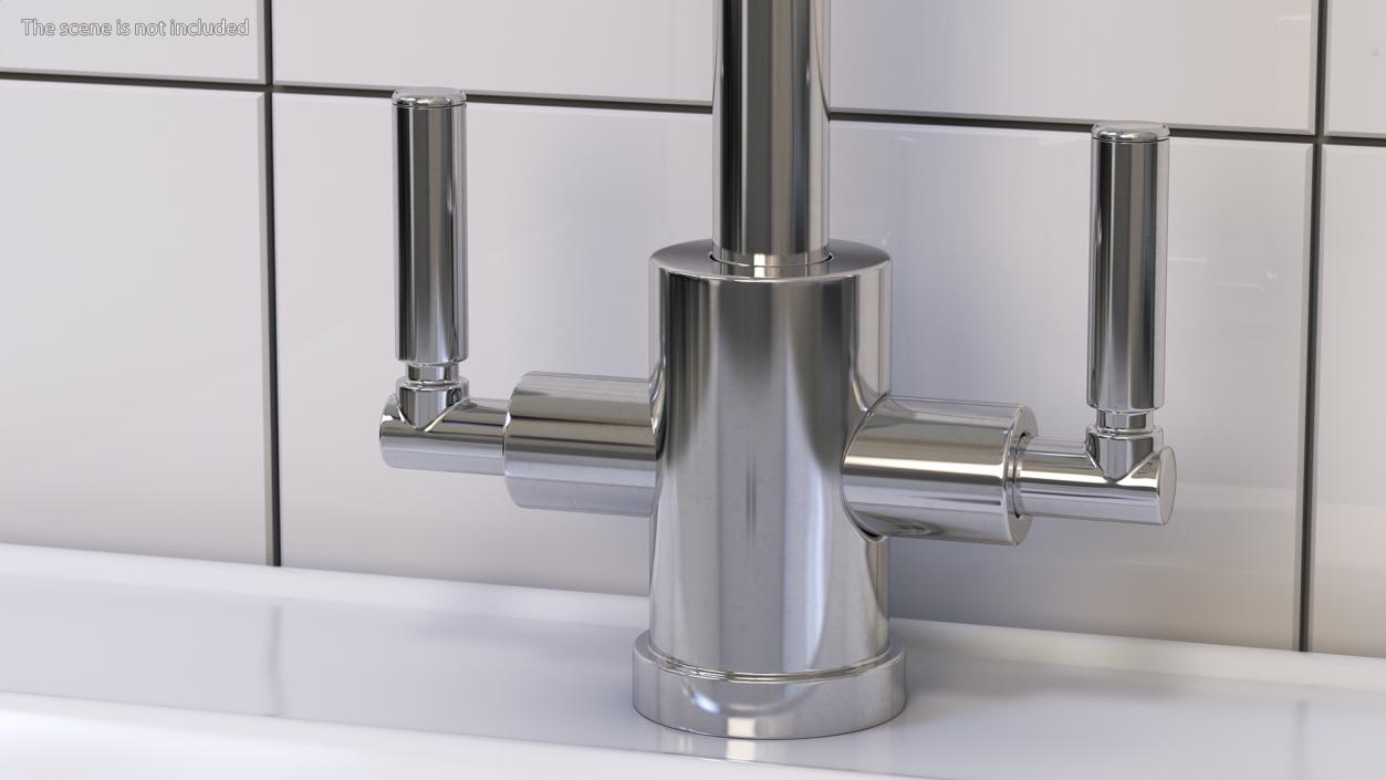 3D model Kitchen Taps Collection 3