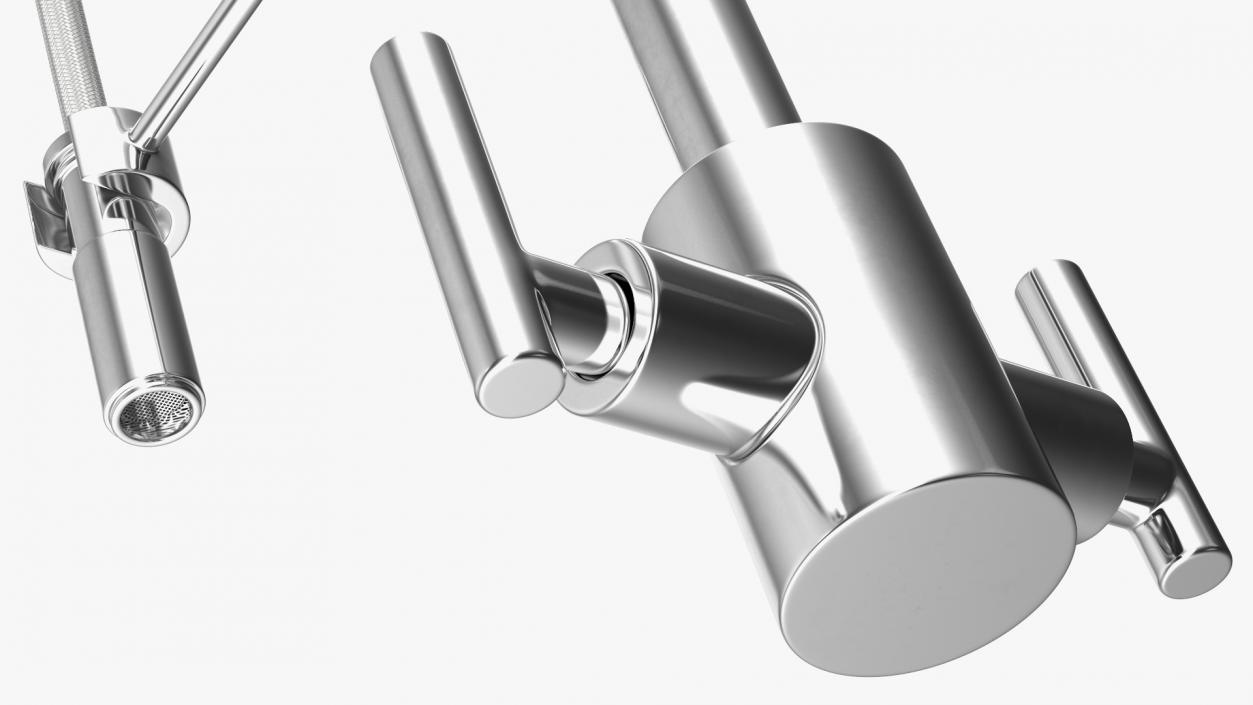 3D model Kitchen Taps Collection 3