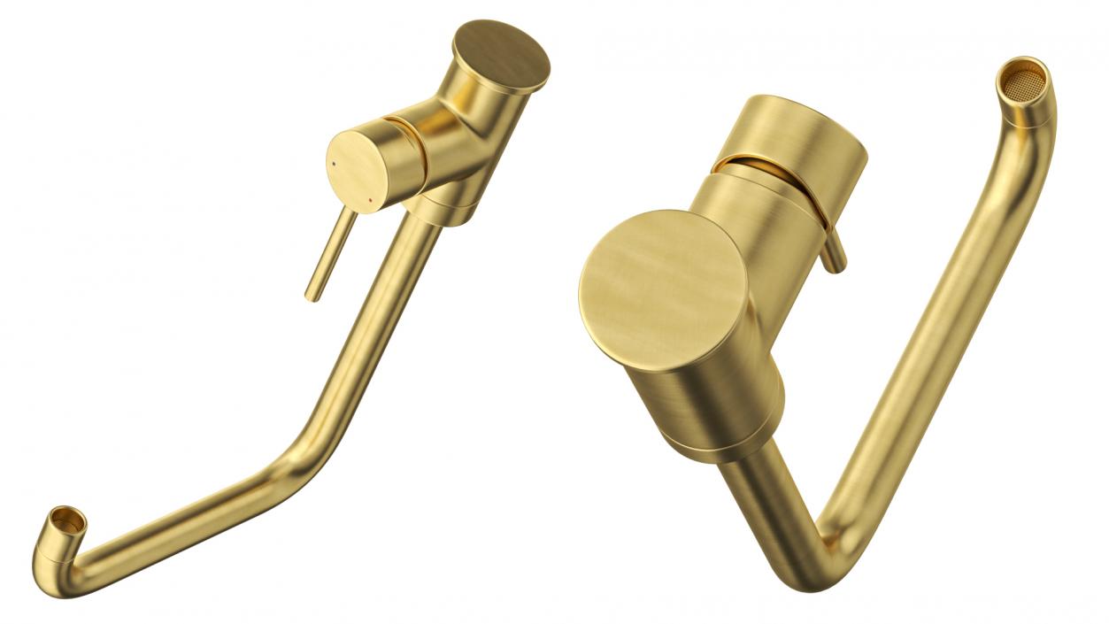 3D model Kitchen Taps Collection 3