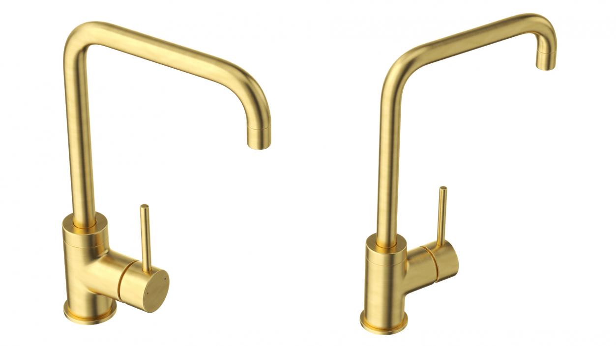 3D model Kitchen Taps Collection 3