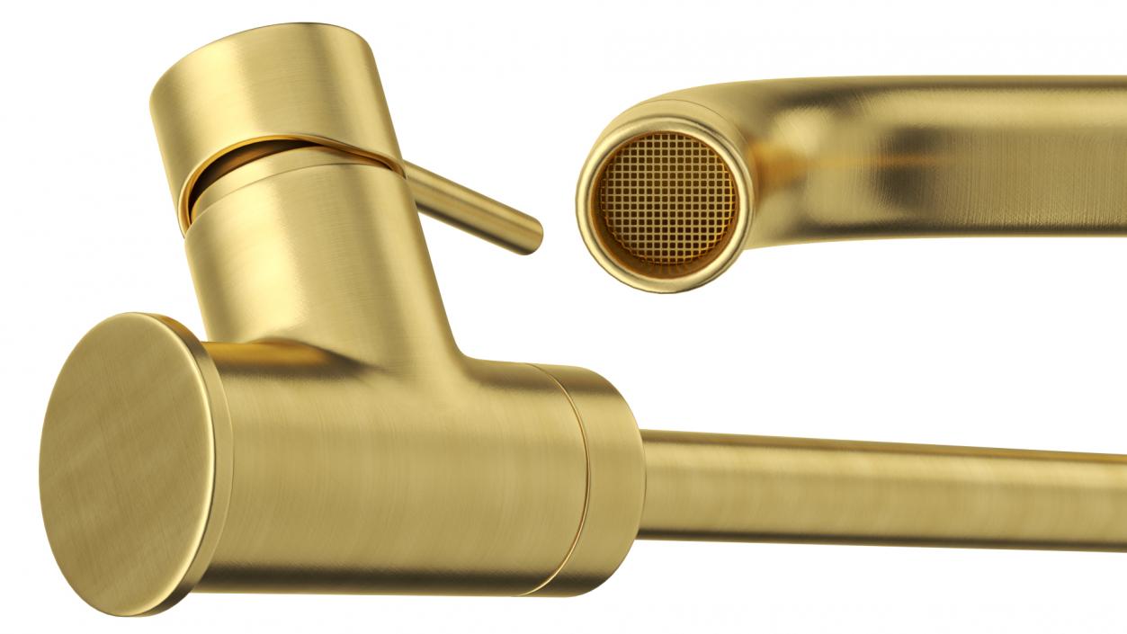 3D model Kitchen Taps Collection 3