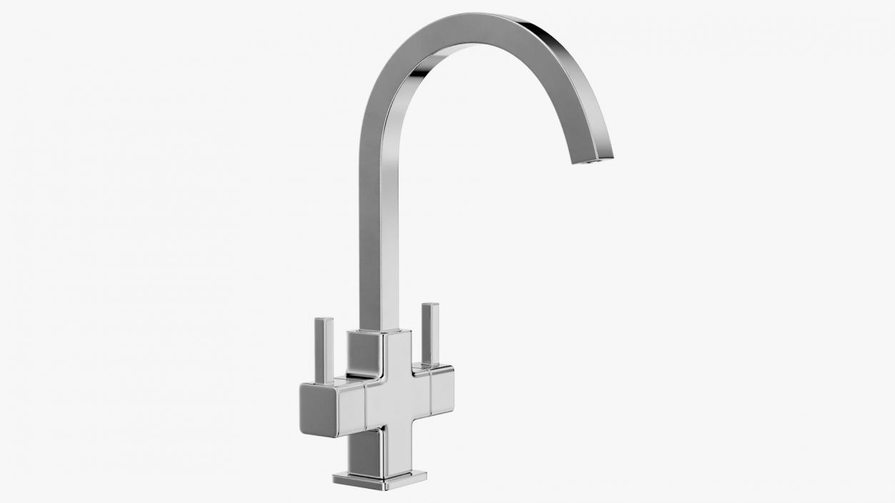 3D model Kitchen Taps Collection 3