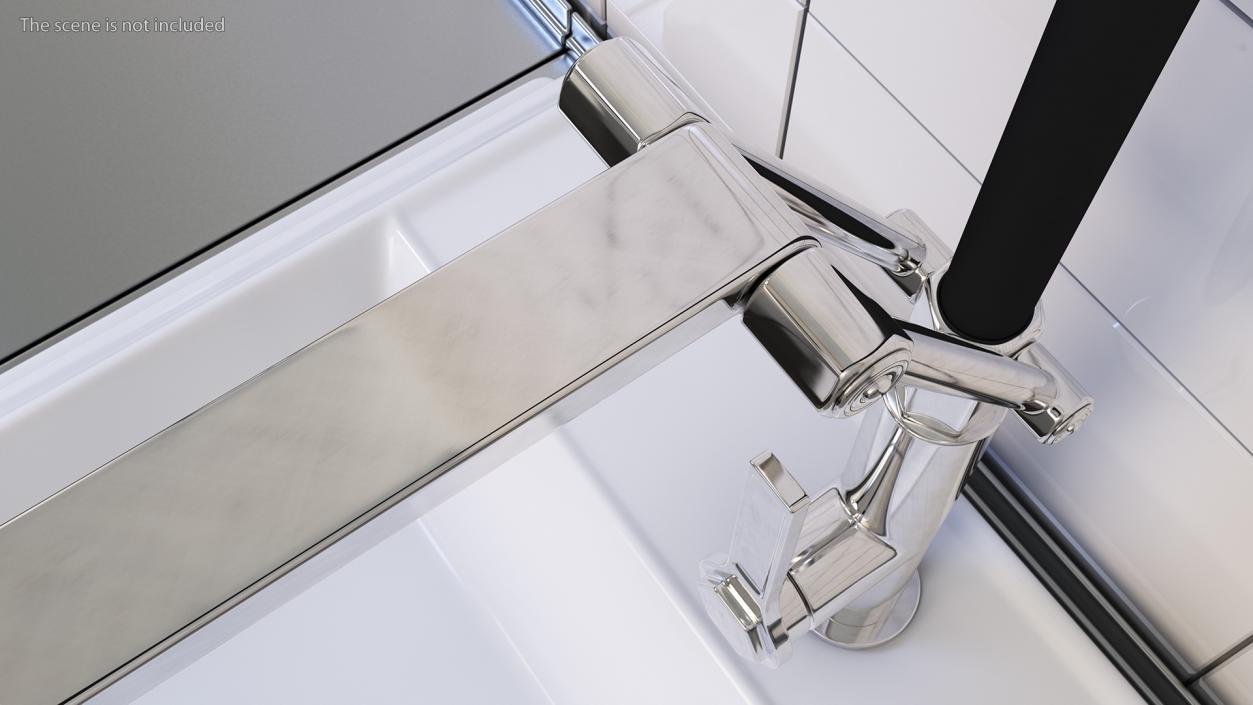 3D model Kitchen Taps Collection 3