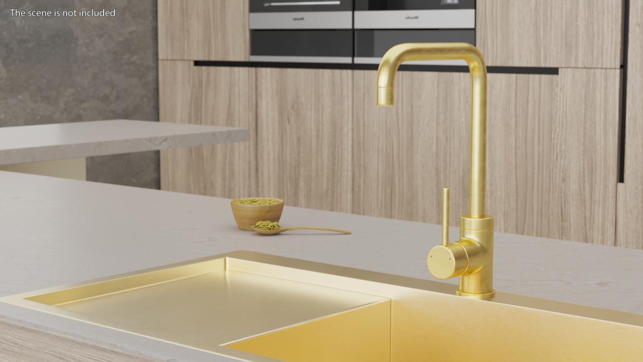 3D model Kitchen Taps Collection 3