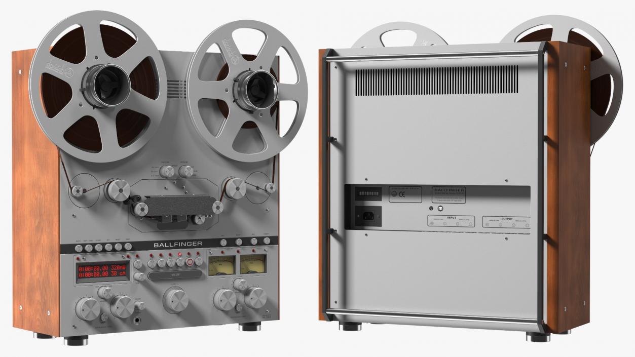 3D Open Reel Tape Machine M 063 H5