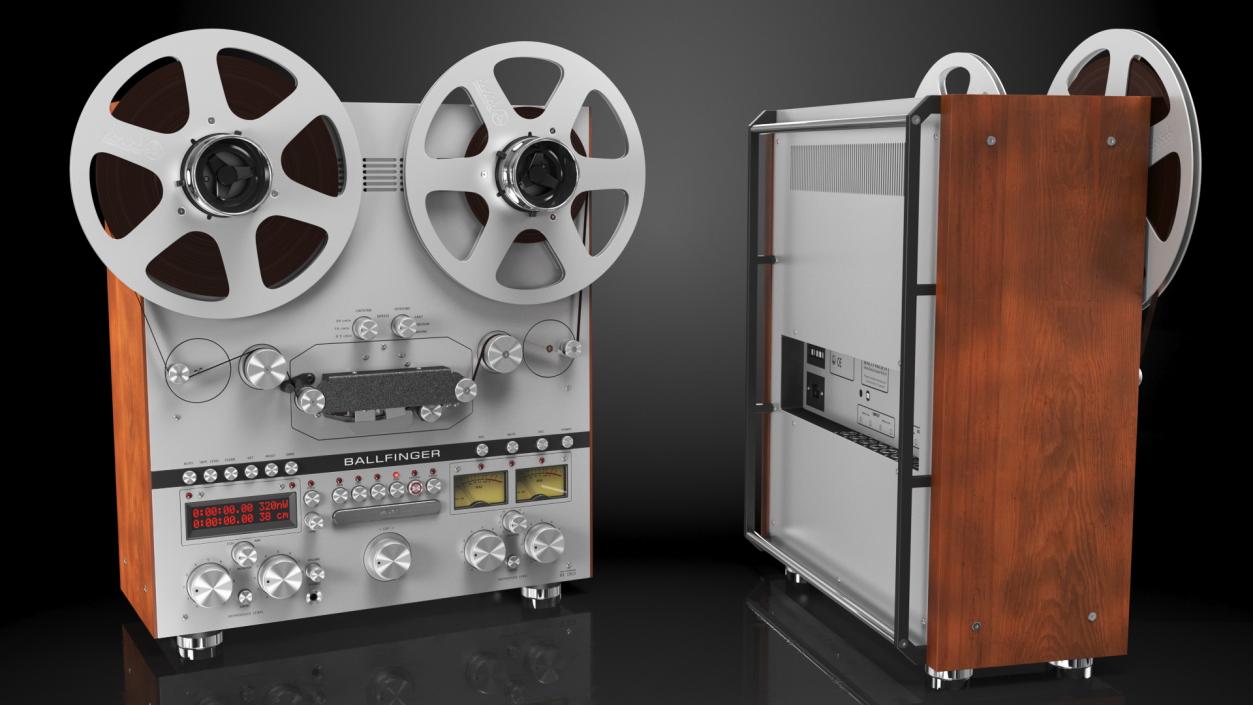 3D Open Reel Tape Machine M 063 H5