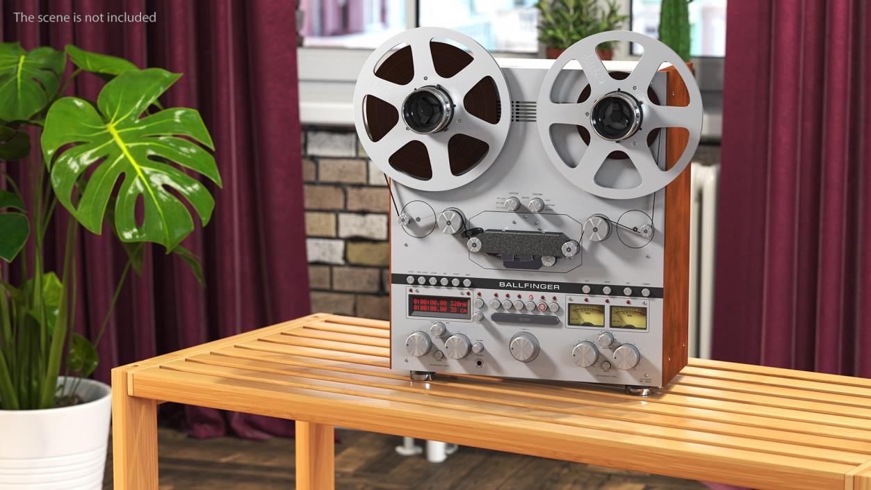 3D Open Reel Tape Machine M 063 H5