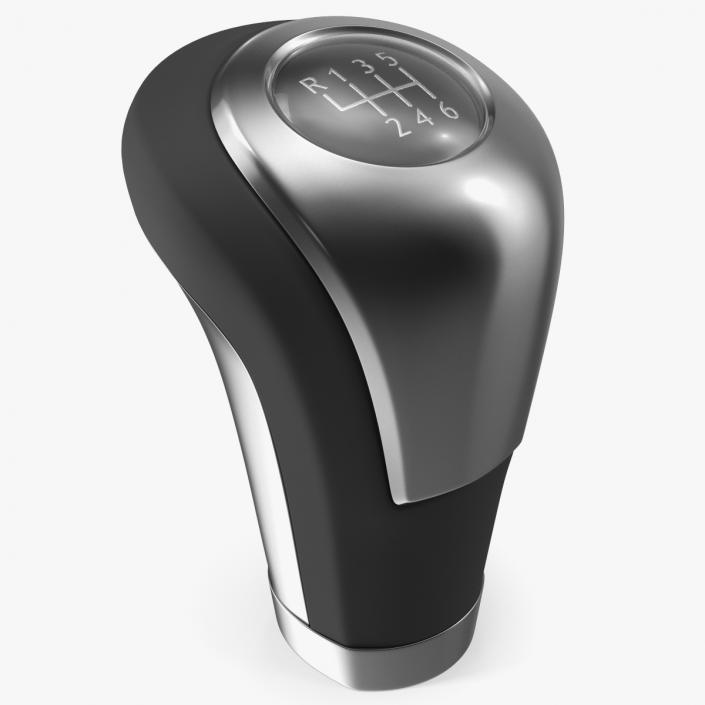 3D Transmission Gear Shift Knob model