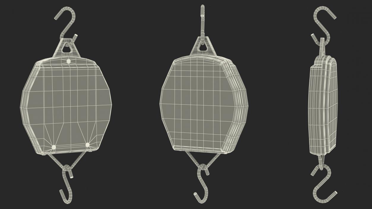 3D model Mechanical Hanging Scales