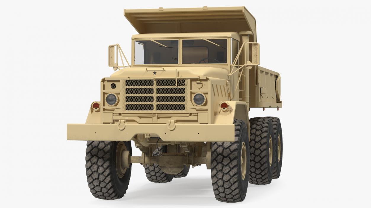 3D model M939 Military Dump Truck Light