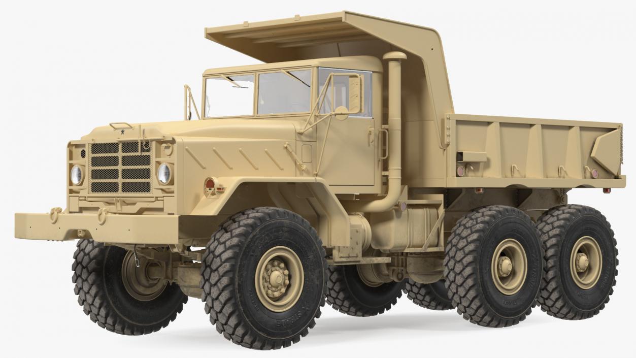 3D model M939 Military Dump Truck Light