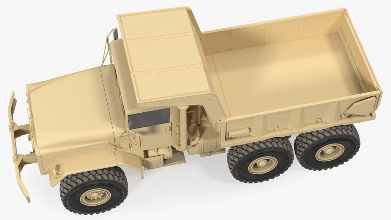 3D model M939 Military Dump Truck Light