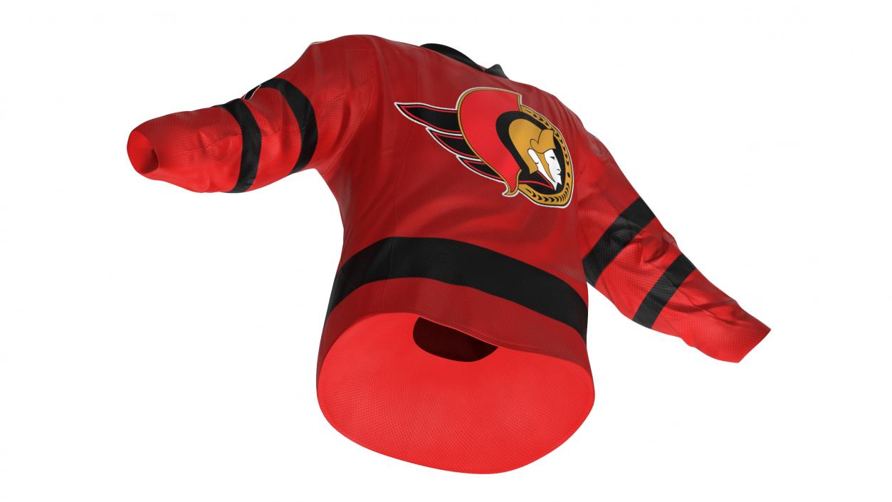 Hockey Jersey Ottawa Senators 3D model