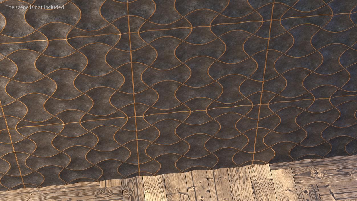 3D Wall Panel Wave Metal