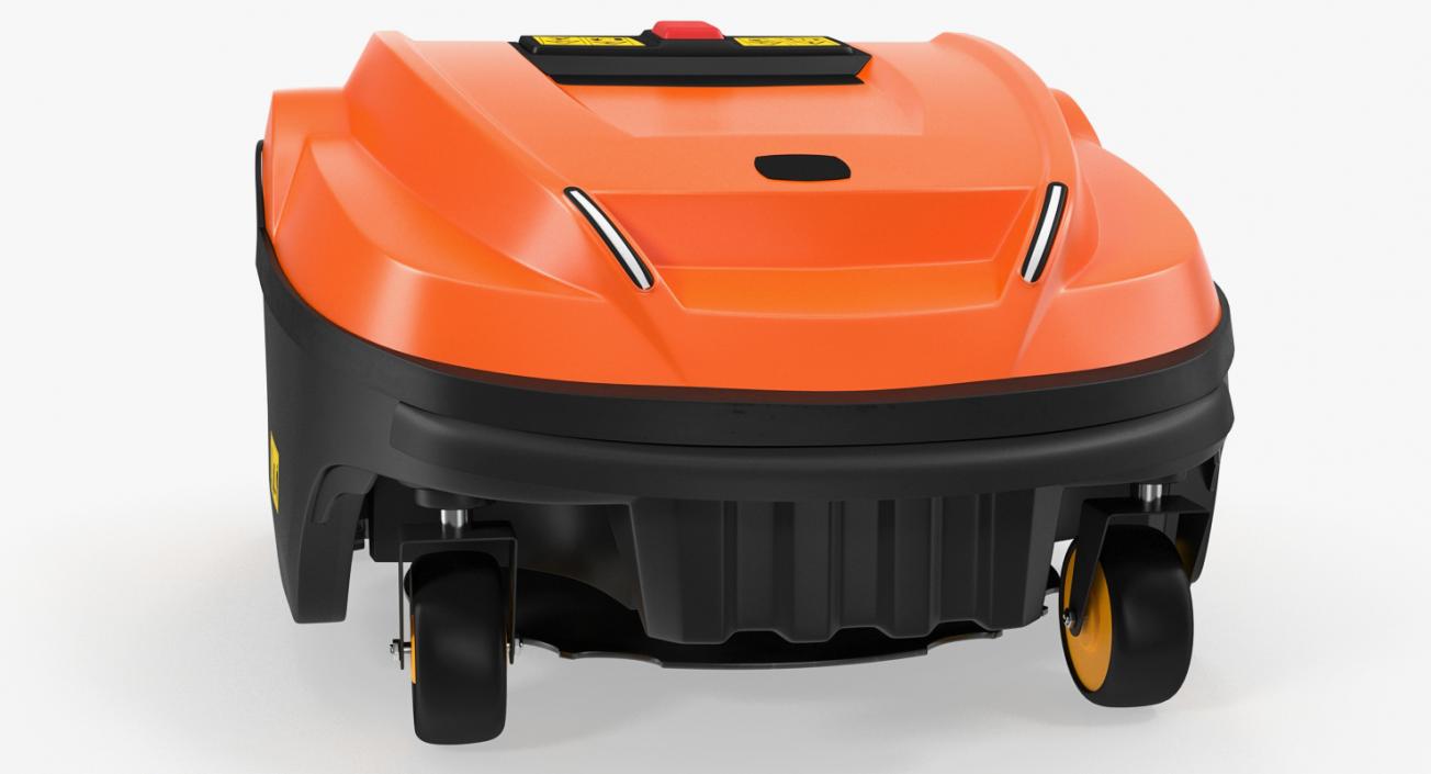 3D Automatic Robotic Lawn Mower Generic Rigged model