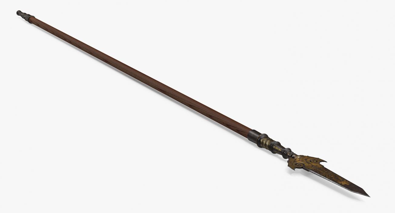 3D model Partisan Pole Weapon