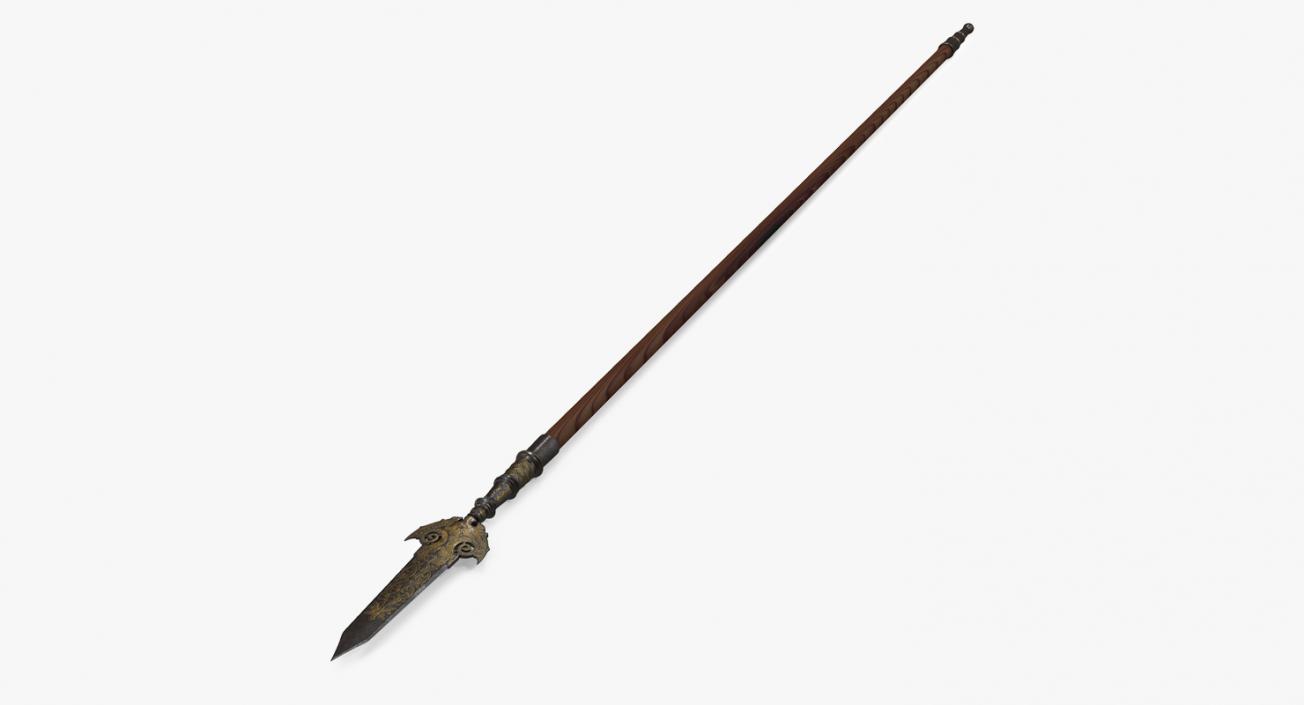 3D model Partisan Pole Weapon