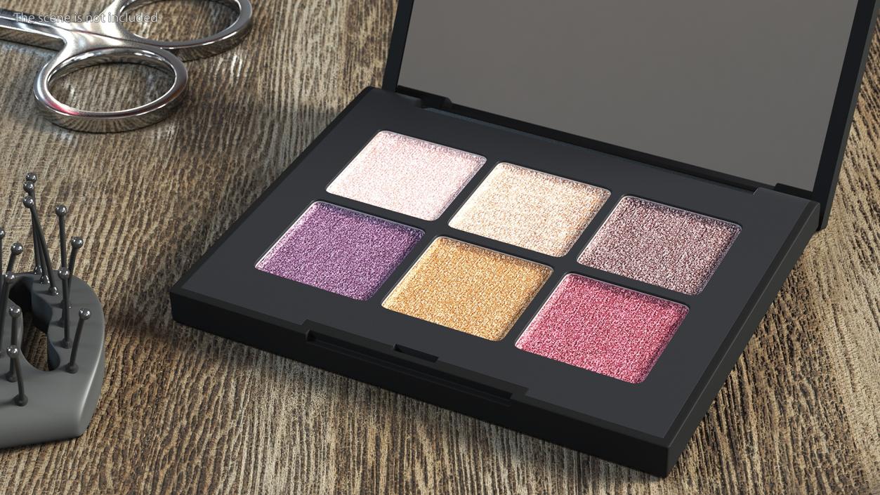 3D NARS Cosmetics Voyageur Eyeshadow Palette