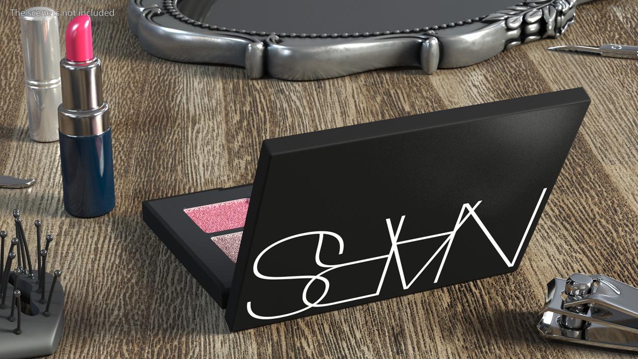 3D NARS Cosmetics Voyageur Eyeshadow Palette