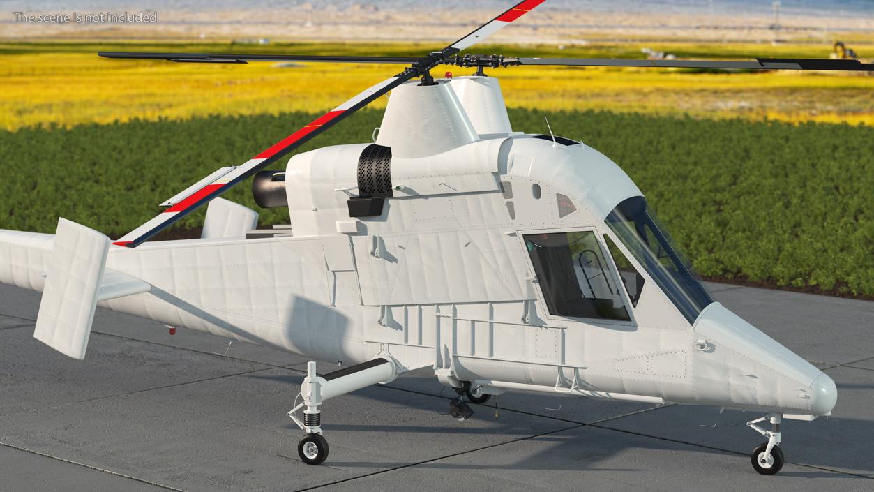 Synchropter Helicopter 3D