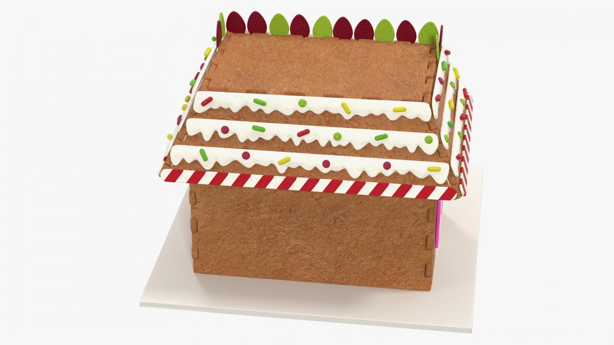 3D model Cookie Dough Gingerbread House