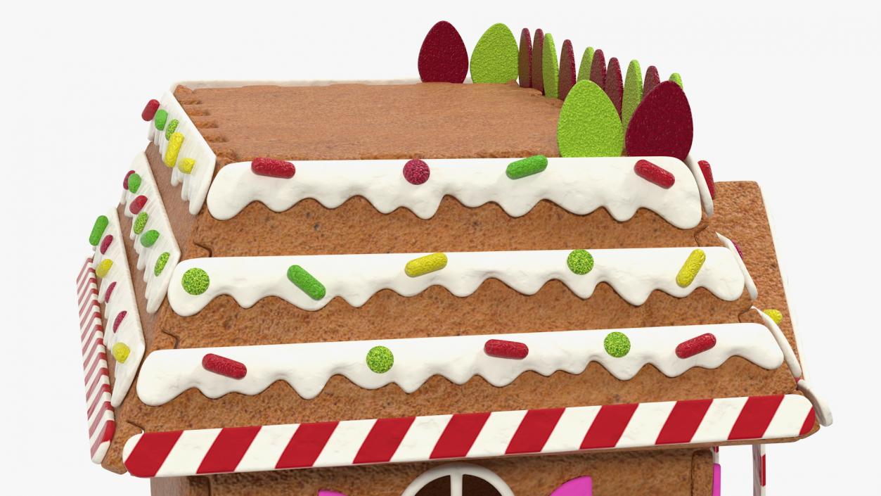 3D model Cookie Dough Gingerbread House