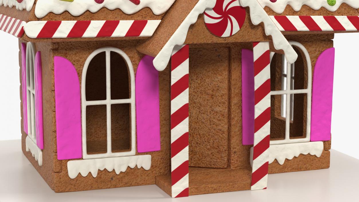 3D model Cookie Dough Gingerbread House