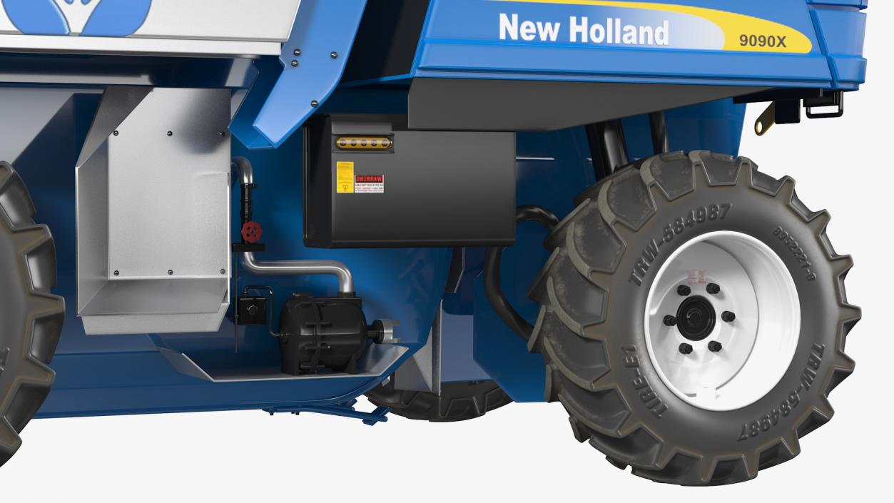 New Holland Braud 9090X Olive Harvester 3D model