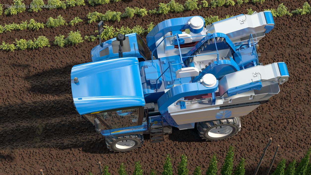 New Holland Braud 9090X Olive Harvester 3D model